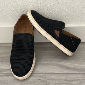 WOMENS OluKai Pehuea Breathable Black Slip On Sneakers Size 7, VGUC